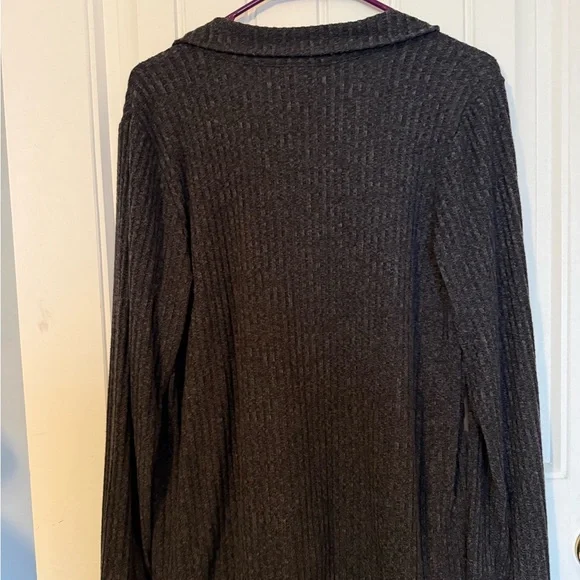 Torrid Ribbed Quarter-Zip Sweater - Picture 2 of 2